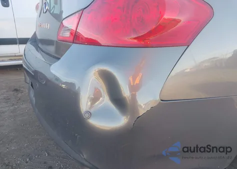 2012 Infiniti G37 Journey z USA, uszkodzony, nr VIN JN1CV6AP0CM626886